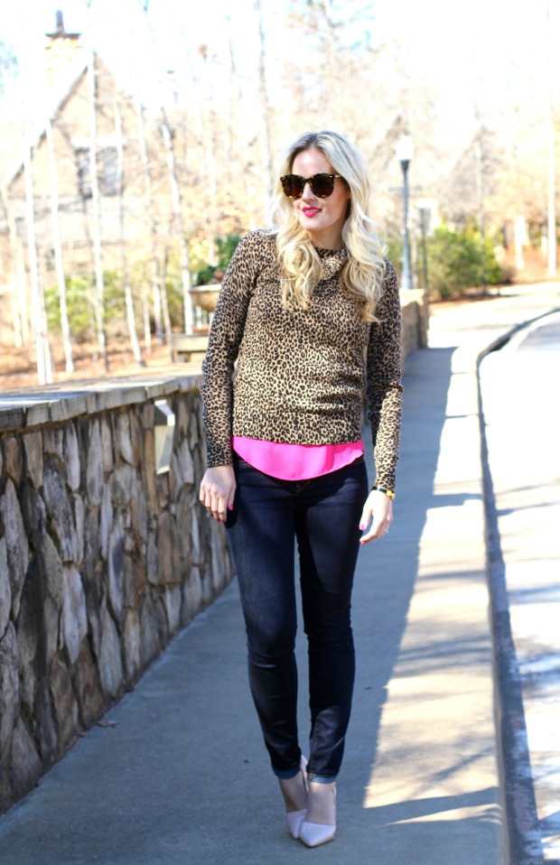 Pink and Leopard Street Style on CaliCrest